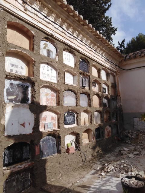 Obras rehabilitación nichos antiguos Cementerio - 3, Foto 3