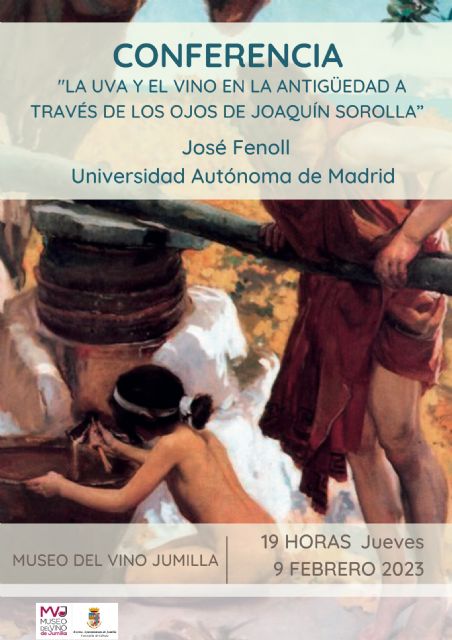 Conferencia ´La uva y el vino en la Antigüedad a través de los ojos de Joaquín Sorolla´ - 1, Foto 1