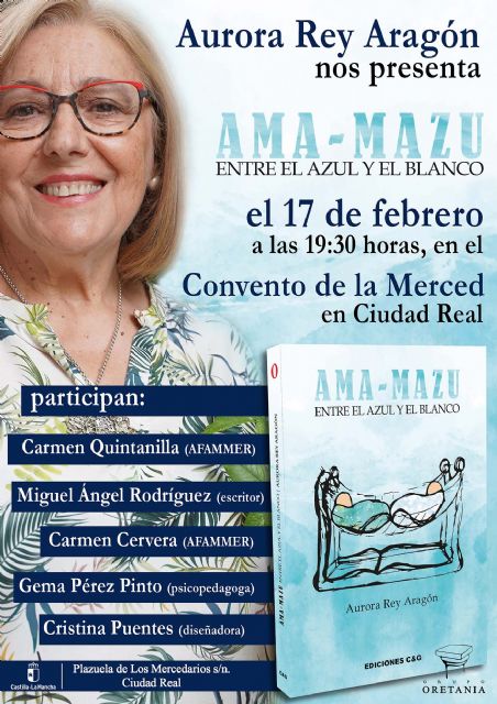 La escritora Aurora Rey Aragón presentará su novela Ama-Mazu. Entre el azul y el blanco en el Convento de la Merced el próximo 17 de febrero - 2, Foto 2