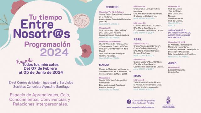 El programa “Entre nosotr@s” incluye charlas y talleres sobre salud física y emocional, sexualidad y arte - 1, Foto 1