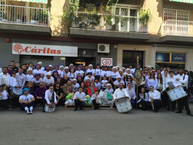 La mudá solidaria muestra el lado más comprometido de la Semana Santa aguileña - 2, Foto 2