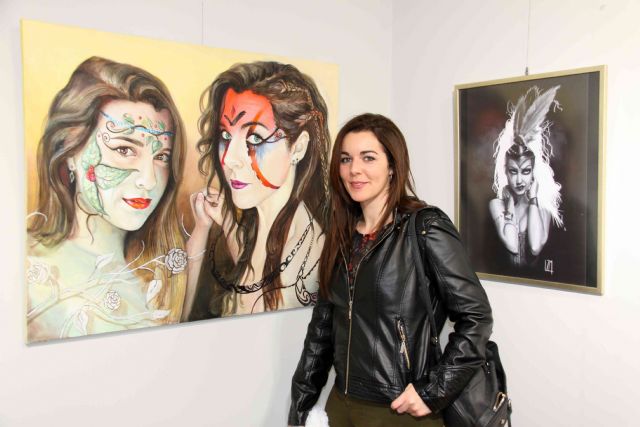 Pintoras caravaqueñas exponen en el Museo Carrilero con motivo del ´Día de la Mujer' - 3, Foto 3