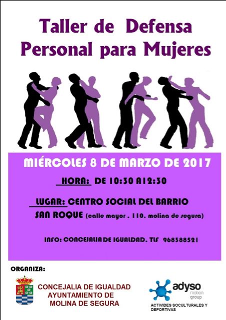 La Concejalía de Igualdad de Molina de Segura organiza la primera edición de Tu Barrio en Igualdad el miércoles 8 de marzo - 2, Foto 2