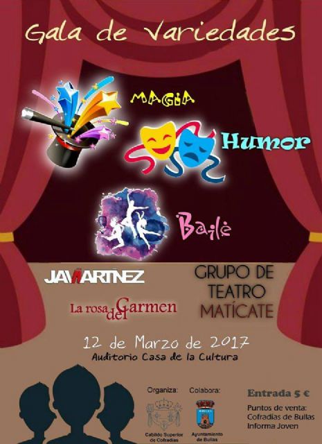 Espectáculo de variedades para recaudar fondos para Semana Santa - 1, Foto 1