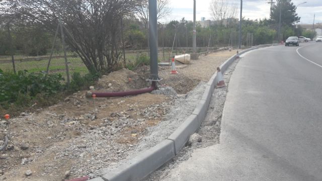 Ciudadanos Alcantarilla denuncia la paralización de las obras de acceso a la ciudad desde Puebla de Soto - 1, Foto 1