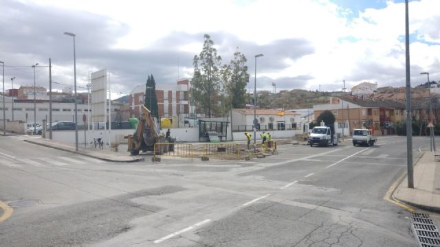 Obras en el apeadero de autobuses en la Avenida Cehegín - 1, Foto 1