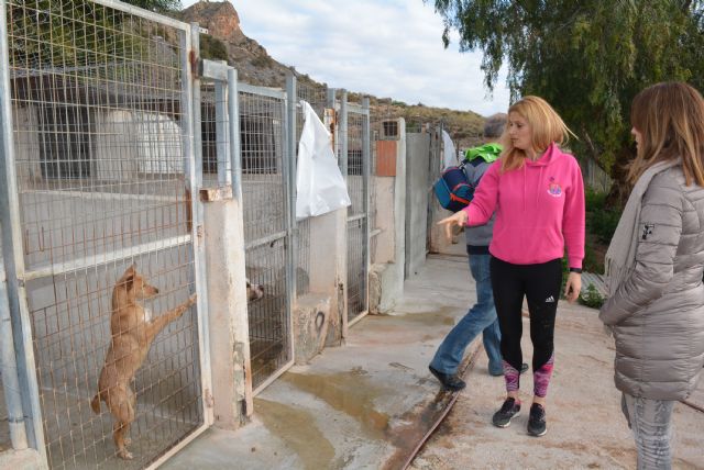 La alcaldesa destaca el importante trabajo de los voluntarios en su visita a Aguiproan - 1, Foto 1