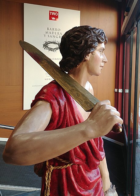 La obra David y Goliat, del joven totanero Alberto Marín, participa en el XIV concurso nacional de escultura La Hornacina, Foto 2