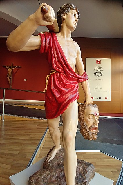 La obra David y Goliat, del joven totanero Alberto Marín, participa en el XIV concurso nacional de escultura La Hornacina, Foto 4