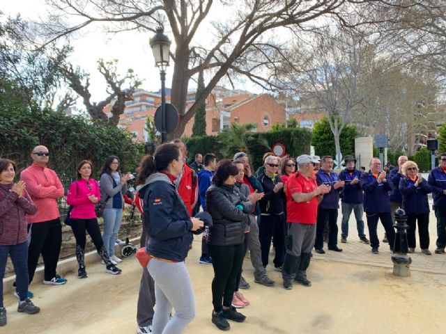 Lorca inaugura una red de itinerarios urbanos saludables, de más de 18 kilómetros, para fomentar la práctica deportiva - 1, Foto 1