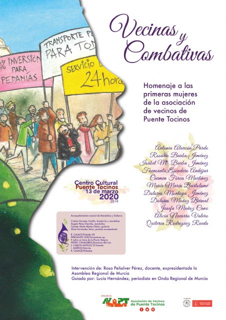 La Asociación de Vecinos de Puente Tocinos rinde homenaje a sus primeras mujeres directivas - 1, Foto 1