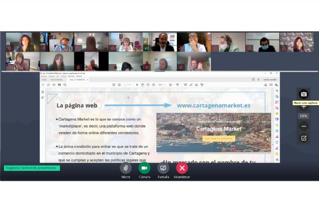 Cartagena Market, ejemplo de digitalización del comercio minorista y de proximidad en el encuentro nacional de REDEL - 1, Foto 1