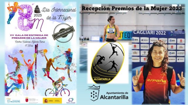 La triatleta Miriam Álvarez y el Club Sociedad Atlética Alcantarilla reciben los Premios de la Mujer 2023 - 1, Foto 1