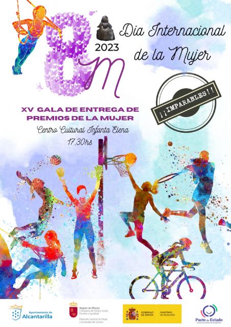 La triatleta Miriam Álvarez y el Club Sociedad Atlética Alcantarilla reciben los Premios de la Mujer 2023 - 2, Foto 2