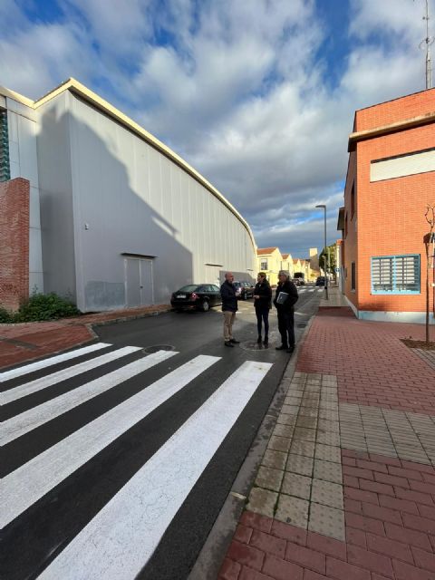 El Ayuntamiento de Murcia realiza un plan especial de repintado de marcas viales en todas las calles del barrio del Espíritu santo de Espinardo - 1, Foto 1