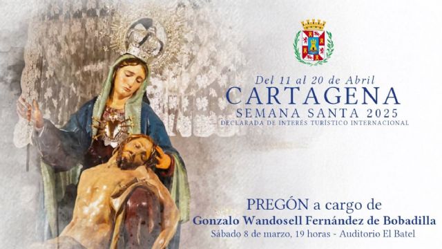 Gonzalo Wnadosell Ferández de Bobadilla pregona este sábado la Semana Santa de 2025 - 1, Foto 1