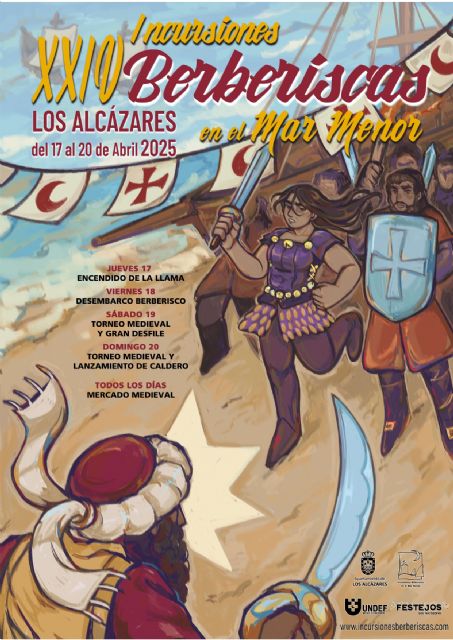 Vuelve la emoción medieval a Los Alcázares: no te pierdas las Incursiones Berberiscas del Mar Menor - 5, Foto 5