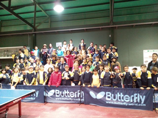 Los alumnos del colegio Hispania disfrutaron de una jornada conociendo el tenis de mesa - 3, Foto 3