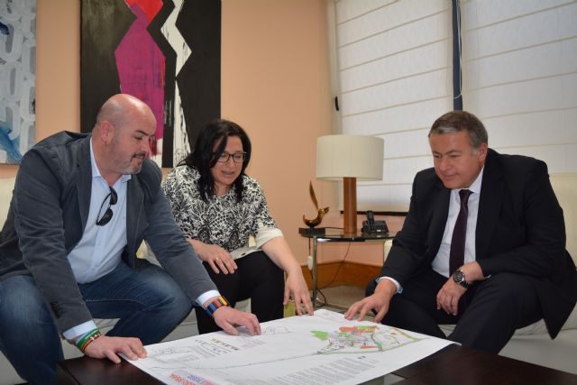 La Consejera de Fomento estudiar la mejora de la carretera que une Pliego con Alhama de Murcia, Foto 1