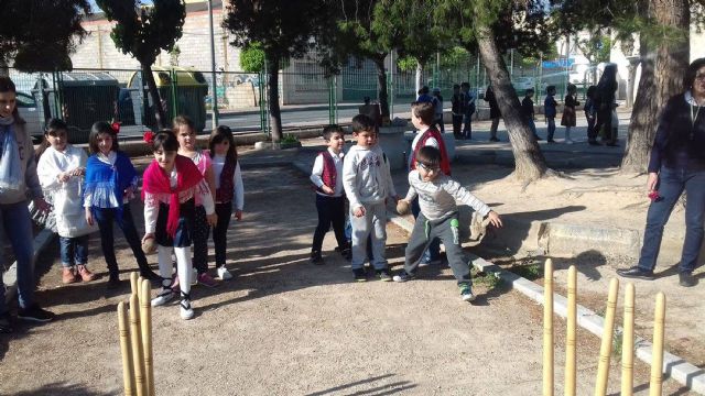 Los alumnos del colegio ´El Parque´ se educan en la tradición de la huerta murciana - 1, Foto 1