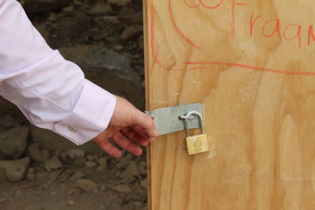 Ciudadanos denuncia que las medidas de protección para evitar el deterioro del Castillo de la Atalaya son deficientes - 3, Foto 3