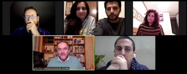 El Grupo Socialista a petición propia, mantiene una reunión telemática con el Alcalde, Foto 1