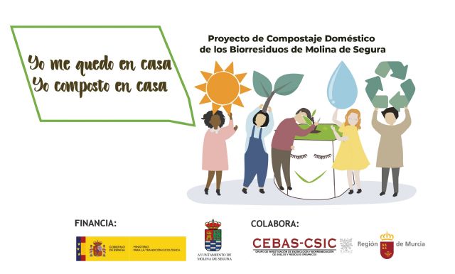 #YOMEQUEDOENCASA #YOCOMPOSTOENCASA, iniciativa de la Concejalía de Medio Ambiente de Molina de Segura para animar a hacer compost e incorporar hábitos sostenibles durante el confinamiento por el COVID-19 - 1, Foto 1