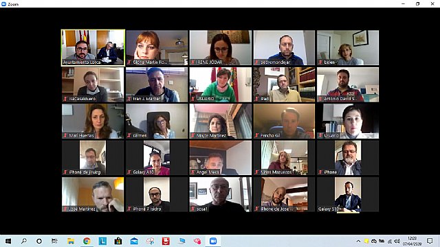 Pleno en linea, por Gloria Martín, concejala de IU-verdes Lorca - 1, Foto 1