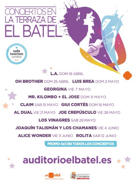 Regresan los directos en la Terraza de El Batel con sesiones al mediodía y al atardecer - 1, Foto 1