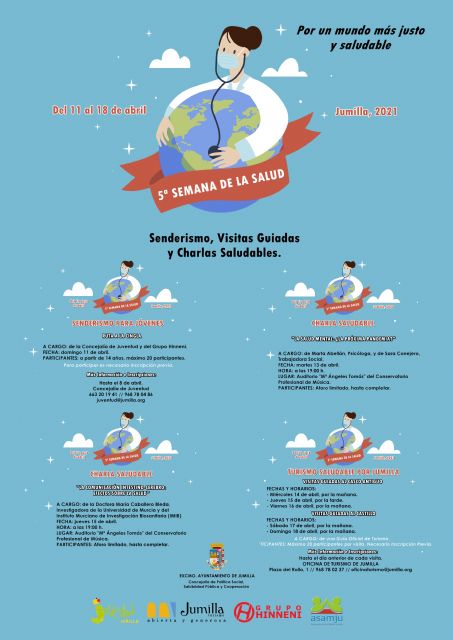 Presentada la V Semana de la Salud que incluye charlas, visitas guiadas y senderismo - 1, Foto 1