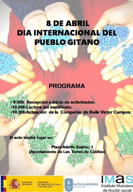 Las Torres de Cotillas celebrará el día internacional del pueblo gitano - 1, Foto 1