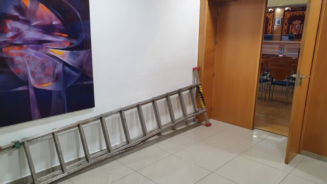 Avanzan las obras de rehabilitación y eficiencia energética de la sede del Ayuntamiento, cofinanciadas por el FEDER a través de la Estrategia de Desarrollo Urbano Sostenible e Integrado Molina 2020 Avanza Contigo - 2, Foto 2