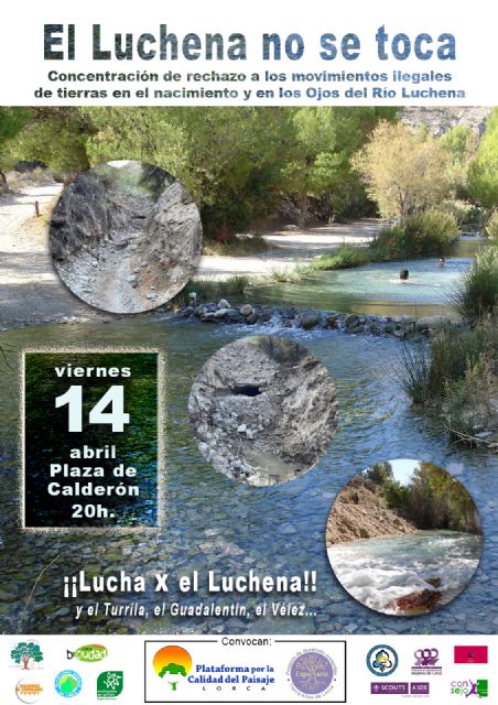 Movilizaciones para denunciar los recientes atentados contra el Río Luchena - 2, Foto 2
