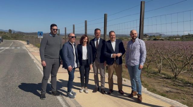 La Comunidad invierte 313.000 euros en Bullas para acondicionar la avenida de Cehegín - 1, Foto 1