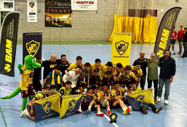 Histórico triunfo del Club Balonmano Bullense proclamándose campeón de la liga juvenil masculina de la Región de Murcia - 3, Foto 3