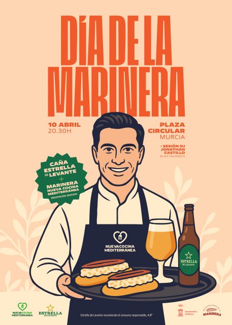 Murcia celebra el Día de la Marinera con un concurso de dibujo y una gran degustación popular en La Redonda - 1, Foto 1