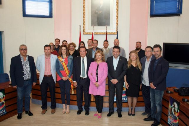 El Alcalde recibió al Brujo del Año 2016 de las Fiestas de Mayo, el empresario Francisco Beltrán - 5, Foto 5