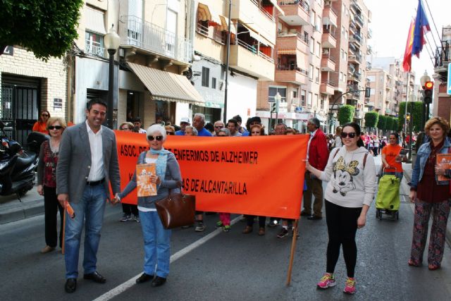 La XII Marcha Solidaria Por el Alzheimer, que organiza AFADE Alcantarilla bate record de participación - 1, Foto 1