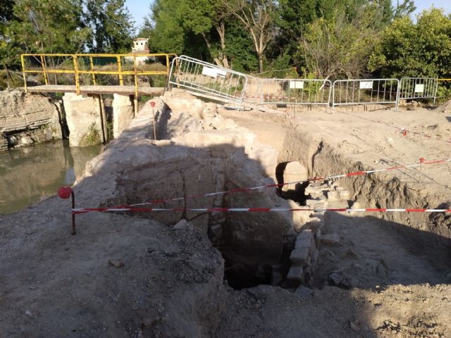 Huermur solicita la protección de los restos arqueológicos encontrados en el Molino de la Pólvora sobre la acequia Aljufía - 1, Foto 1