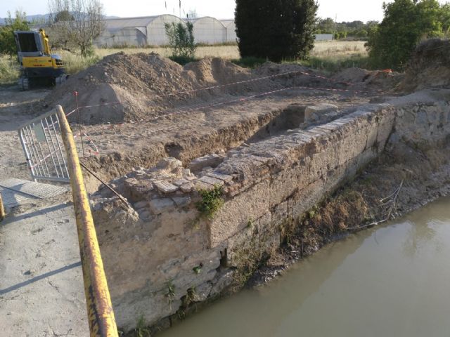 Huermur solicita la protección de los restos arqueológicos encontrados en el Molino de la Pólvora sobre la acequia Aljufía - 3, Foto 3