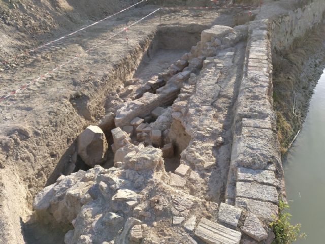 Huermur solicita la protección de los restos arqueológicos encontrados en el Molino de la Pólvora sobre la acequia Aljufía - 5, Foto 5