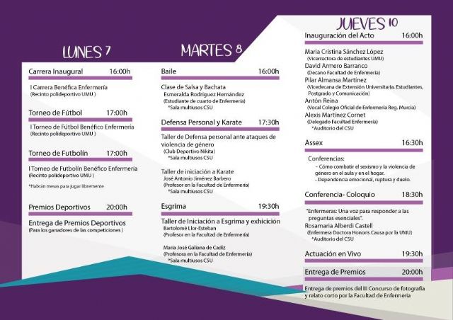 La Universidad de Murcia celebra la I Semana de la Enfermería - 2, Foto 2