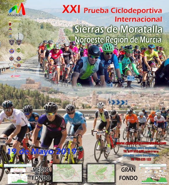 La prueba ciclodeportiva ‘Moratalla-Sierras del Noroeste’ se celebra el 19 de mayo con parte del recorrido por el término municipal de Caravaca - 1, Foto 1