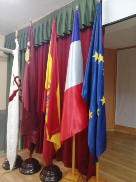 El alcalde acompaña al cónsul honorario de Francia en la Región de Murcia en una jornada formativa organizada por el Departamento de Lengua Francesa en el IES Prado Mayor, Foto 7