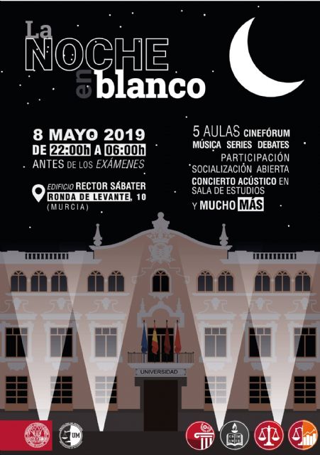 La facultad de derecho de la Universidad de Murcia celebra su cuarta noche en blanco - 1, Foto 1