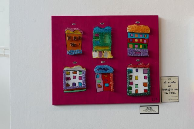 Los artistas de Asido Cartagena muestran su obras en la exposición Sensaciones - 1, Foto 1