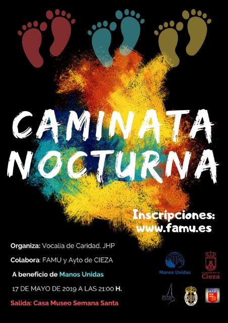 El viernes 17, caminata solidaria en Cieza - 1, Foto 1