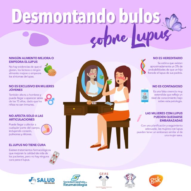 El 10 de mayo se celebra el Día Mundial del Lupus - 1, Foto 1