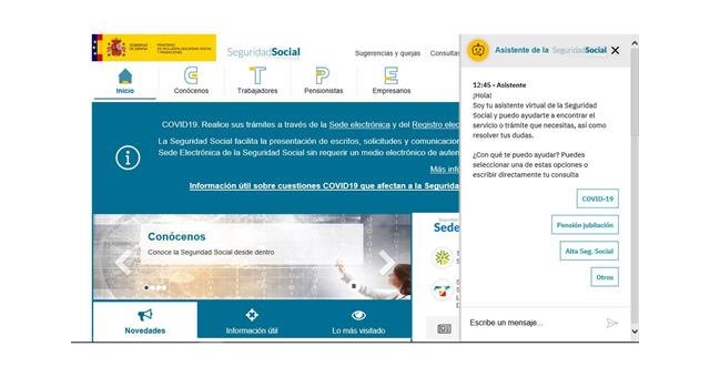 La Seguridad Social estrena un asistente virtual para solucionar las dudas de los ciudadanos - 1, Foto 1