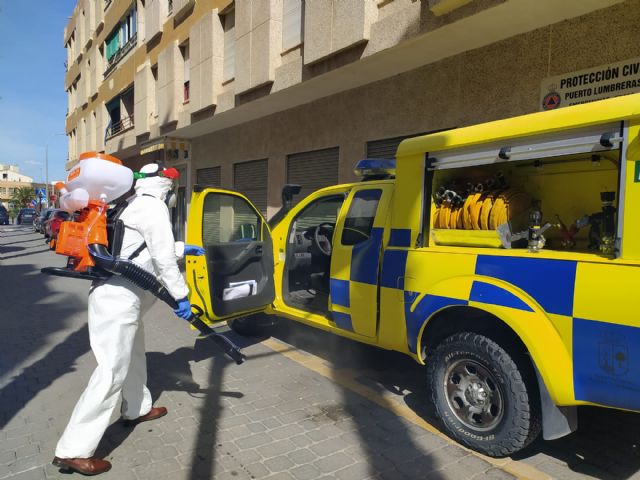 El Ayuntamiento de Puerto Lumbreras lleva a cabo un plan de desinfección y adaptación de dependencias municipales ante la próxima apertura de las mismas - 4, Foto 4
